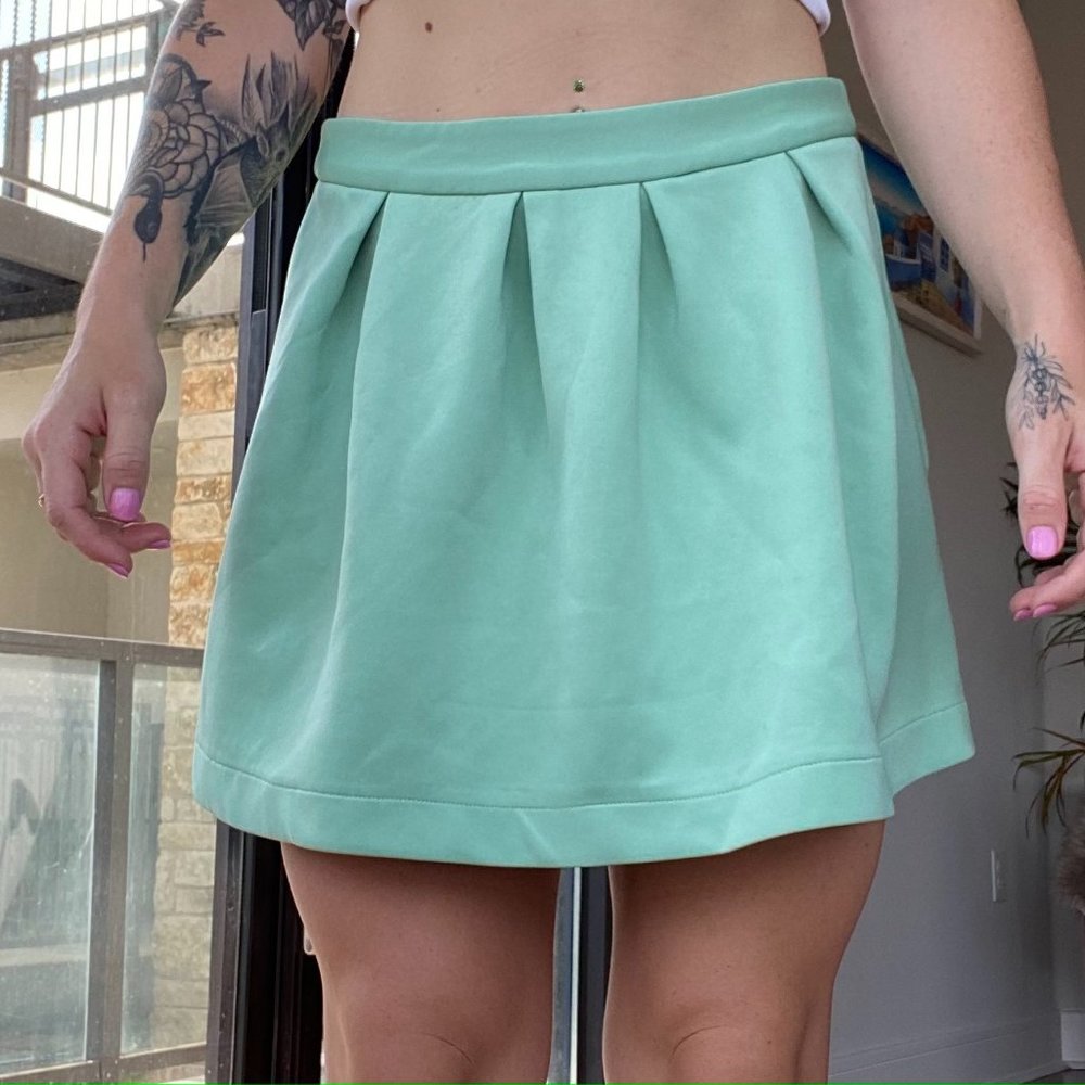 Skater mint skirt (tobi)